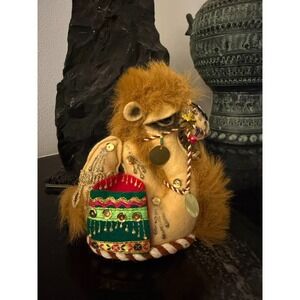 Handmade Kazakhstan Felt Plush Seated Camel
